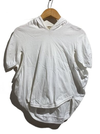 商品画像：ad2008/変形/パーカー/S/コットン/WHT/gc-t045// 1