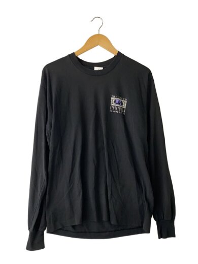 商品画像：長袖Tシャツ/L/コットン/BLK// 1