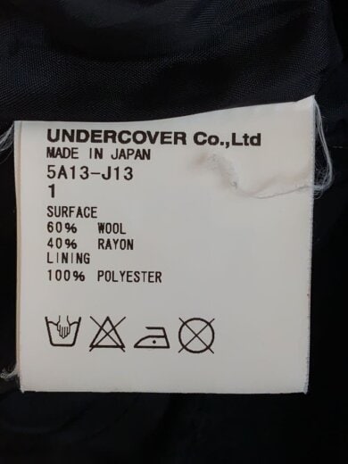 商品画像：2005AW/ARTS＆CRAFTS期/ジャケット/1/ウール/BLK/5A13-J13 4