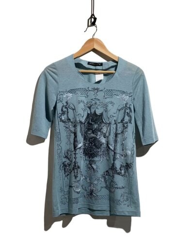 商品画像：2009年/ニコラ期/絵画/Tシャツ/36/コットン/GRN/2009 00800// 1