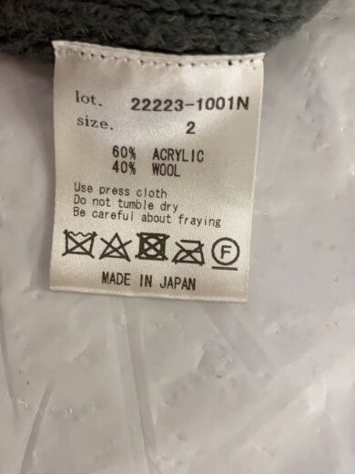 商品画像：ニットベスト(薄手)/--/ウール/GRY 4