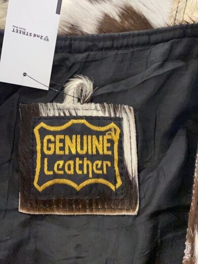 商品画像：genuine leather/ベスト/--/レザー 3