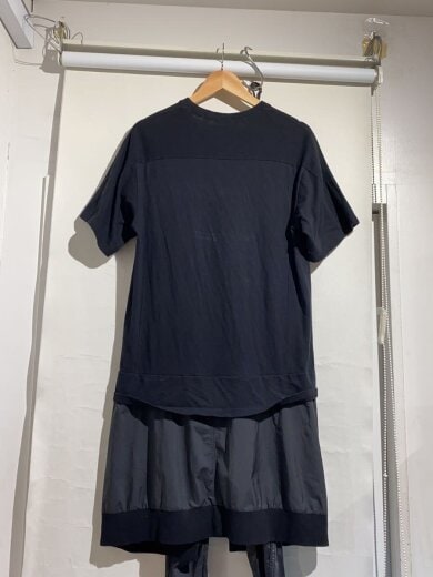 商品画像：2018SS/双子/ドッキング/長袖Tシャツ/1/コットン/BLK/617cum34// 2