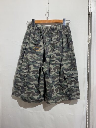 商品画像：ショートパンツ/L/コットン/KHK/カモフラ 2