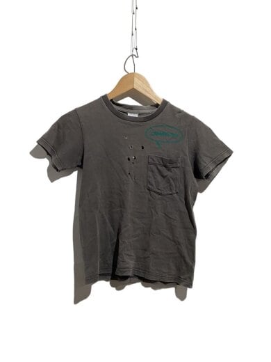 商品画像：2001ss/タイム期/cigarettes/ダメージ加工/Tシャツ/0/コットン/BRW 1