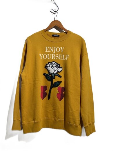 商品画像：ENJOY YOURSELF/スウェット/2/コットン/キャメル 1