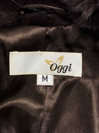 商品画像：oggi/ジャケット/M/リアルラビットファー/BRW/OGS27// 4