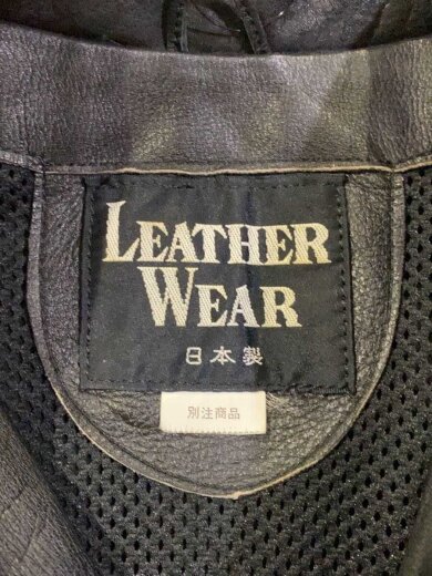 商品画像：LEATHER WEAR/レザージャケット・ブルゾン/--/レザー/BLK/無地 4