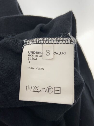 商品画像：Tシャツ/3/コットン/BLK/無地/E4803 4