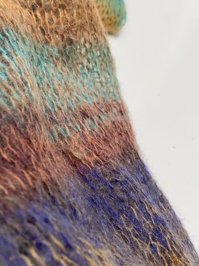 商品画像：ニット・セーター(薄手)/--/アルパカ/マルチカラー/ボーダー/1626-105-3601 6