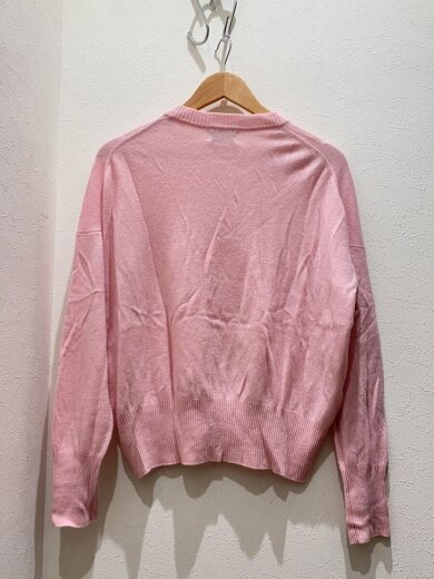 商品画像：ニット・セーター(厚手)/FREE/カシミア/PNK/無地/24-080-400-6001 2