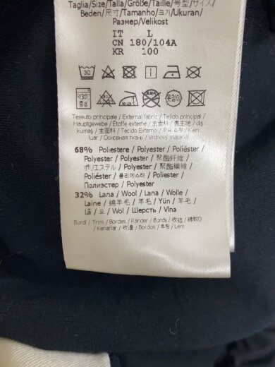 商品画像：フリースジャケット/L/ポリエステル/BLK/総柄/FAF669 AM0E 5