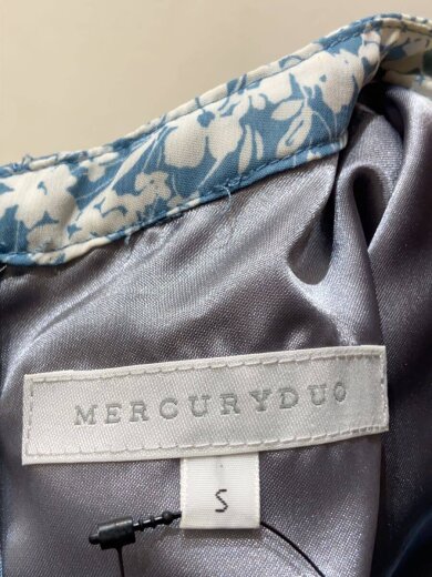 商品画像：長袖ワンピース/S/ポリエステル/BLU/総柄/002160301601-01 3