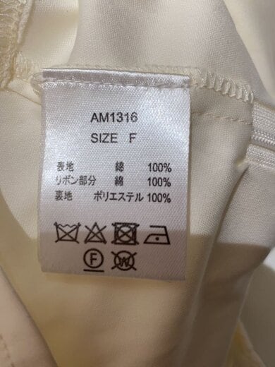 商品画像：ノースリーブワンピース/FREE/コットン/WHT/無地/AM1316 8