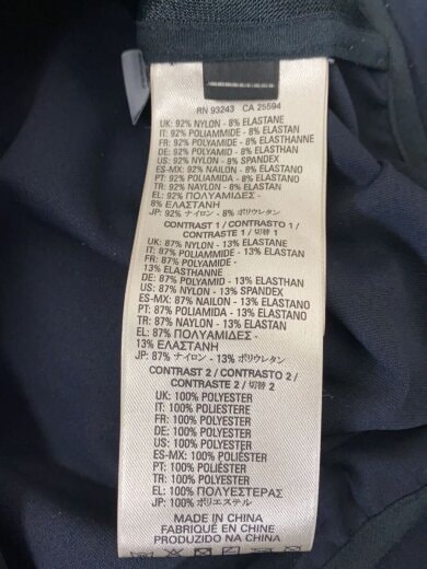 商品画像：ジャケット/--/ナイロン/BLK 5