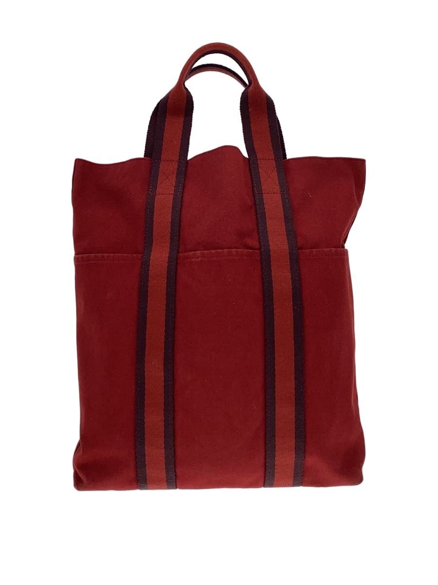 HERMES / フールトゥ/バッグ/キャンバス/ボルドー