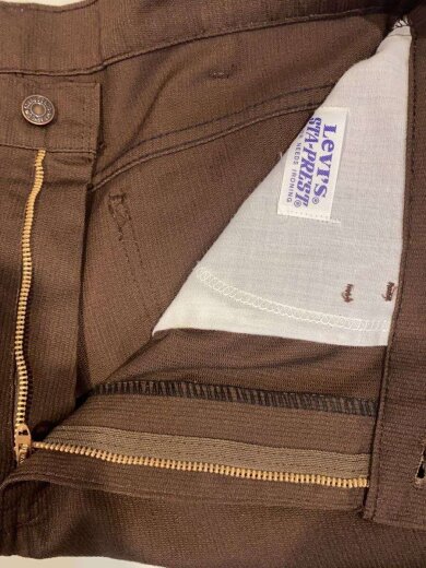 商品画像：Vintage/70s/517/スタプレ/ボトム/W36×L36/ポリエステル/BRW// 3