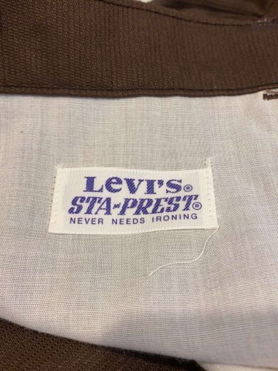 商品画像：Vintage/70s/517/スタプレ/ボトム/W36×L36/ポリエステル/BRW// 5