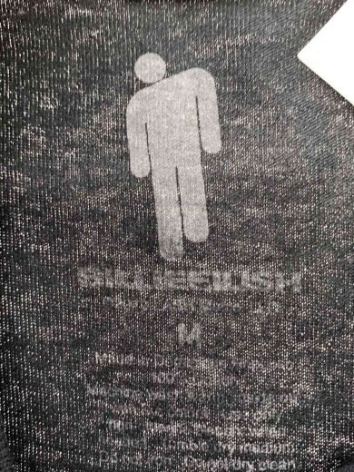 商品画像：BILLIEEILISH/Tシャツ/M/コットン/BLK/プリント 3