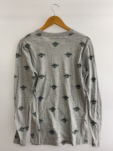 商品画像：長袖Tシャツ/XS/コットン/GRY/総柄 2