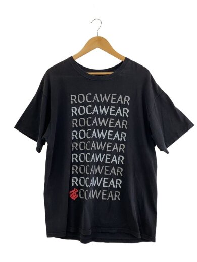 商品画像：Tシャツ/XL/コットン/BLK/プリント 1