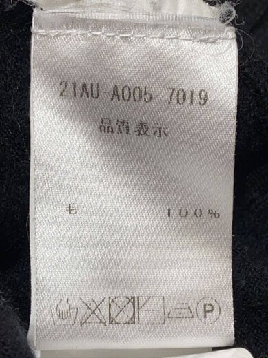 商品画像：ニット・セーター(薄手)/--/ウール/BLK/21AU-A005-7019 4