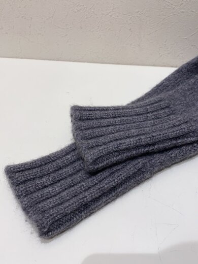 商品画像：ニット・セーター(厚手)/S/ウール/GRY/無地/FN-WN-KNIT000723 6