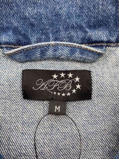 商品画像：スタッズデニムベスト/M/コットン/IDG/無地// 3