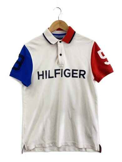 商品画像：ポロシャツ/M/コットン/WHT/無地 1