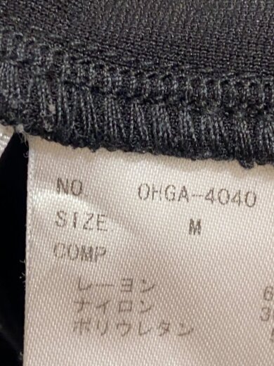 商品画像：スーパー美脚パンツ/M/レーヨン/BLK/無地/OHGA-4040 4