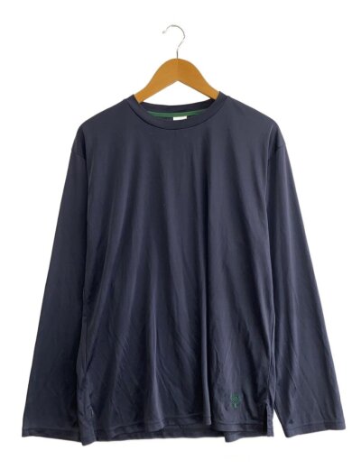 商品画像：長袖Tシャツ/M/--/NVY/無地 1