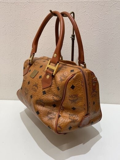 商品画像：ボストンバッグ/レザー/BRW/総柄 2