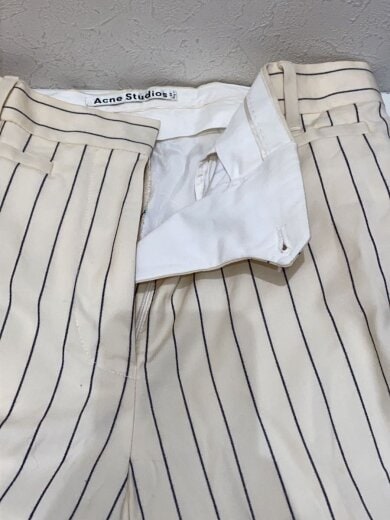 商品画像：ボトム/32/ウール/WHT/ストライプ 3