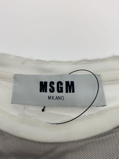 商品画像：Tシャツ/S/コットン/WHT/2141MDM75Y 3