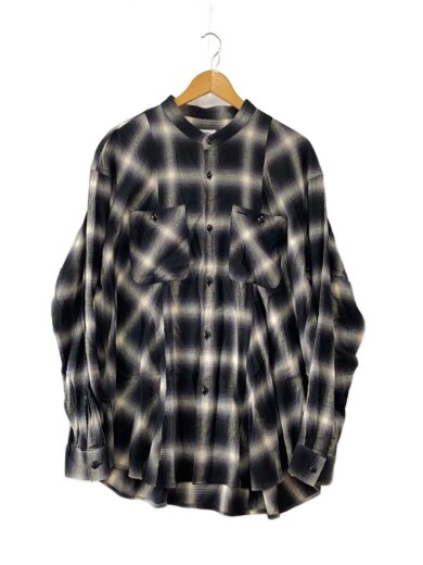 商品画像：ネルシャツ/42/コットン/BLK/KL21FSH77// 1