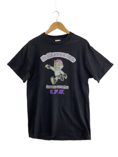 商品画像：Tシャツ/L/コットン/BLK/プリント 1