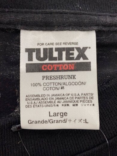 商品画像：Tシャツ/L/コットン/BLK/プリント 3