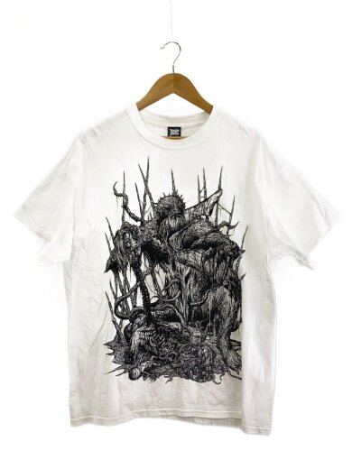 商品画像：BRUTAL DEATH CLOTHING/Tシャツ/XL/コットン/WHT/プリント 1
