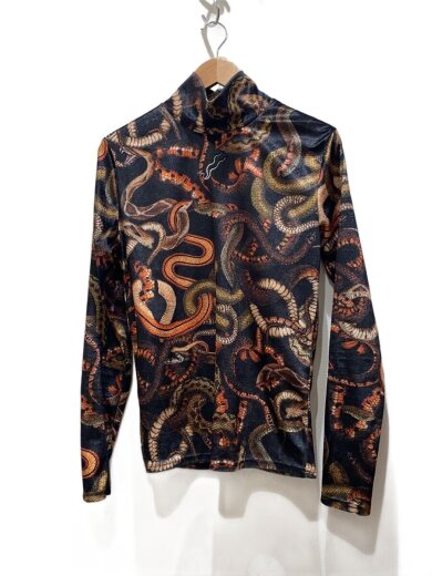 商品画像：トップス/S/ポリエステル/マルチカラー/アニマル/CA66542 1