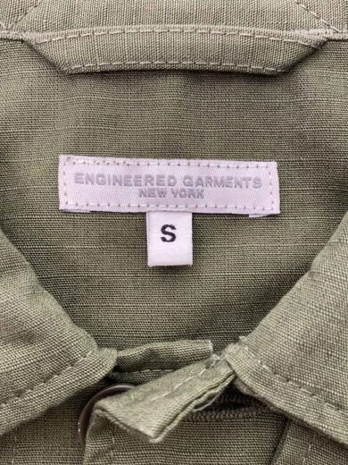 商品画像：EXPLORER SHIRT JACKET COTTON RIPSTOP/ジャケット/S/コットン/GRN/無地 3