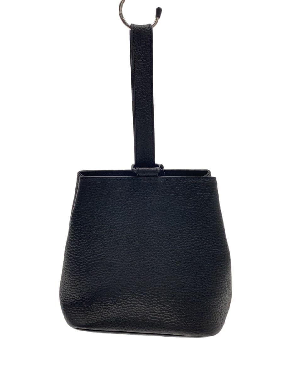 HushTug / ハンドバッグ/レザー/BLK