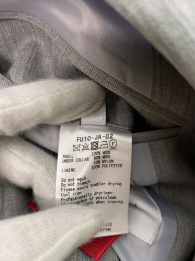 商品画像：アシンメトリージャケット/テーラードジャケット/2/ウール/GRY/FU10-JA-02 5