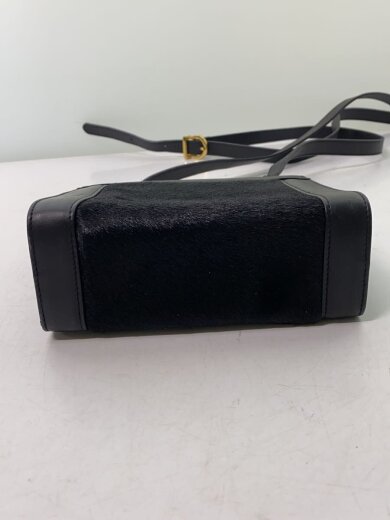 商品画像：ショルダーバッグ/レザー/BLK/E213658 4