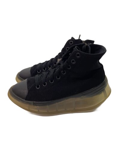 商品画像：ハイカットスニーカー/25cm/BLK 1