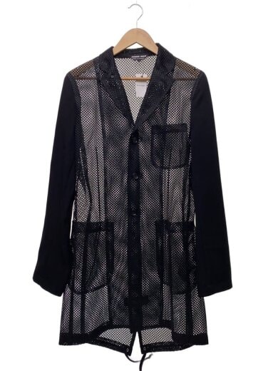 商品画像：コート/L/ポリエステル/BLK/DO-J048 1