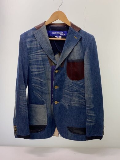 テーラードジャケット/XS/コットン/IDG/WI-J003