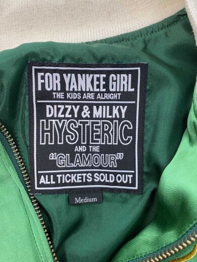 商品画像：スカジャン/M/レーヨン/GRN/02253AB07 3