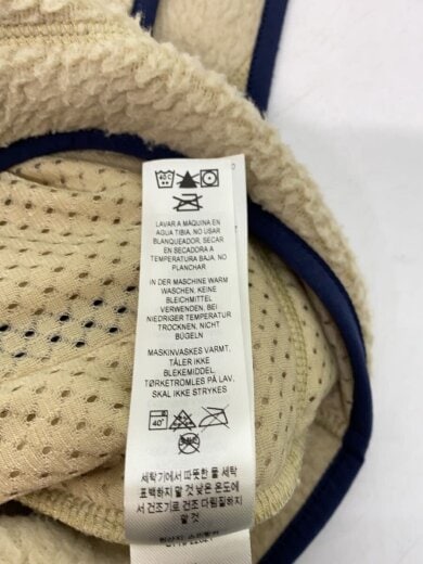 商品画像：フリースベスト/XS/コットン/CRM/無地/22821FA21 5