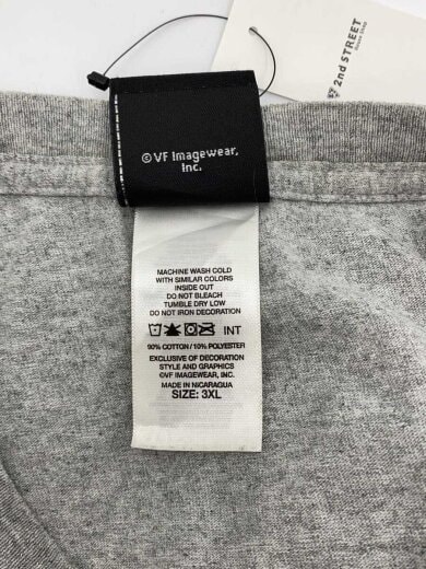 商品画像：Tシャツ/--/コットン/GRY 4