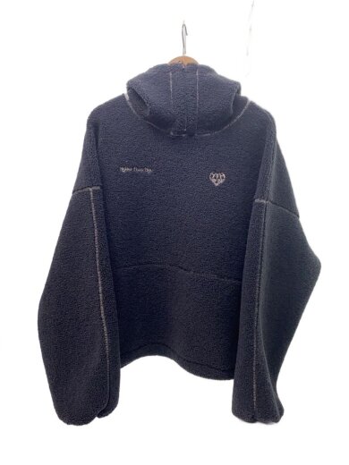 商品画像：パーカー/FREE/ポリエステル/GRY/無地/HT1432 1